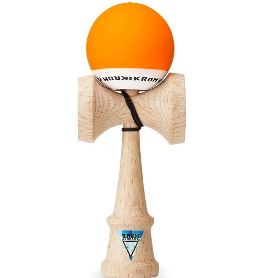 KROM Kendama Krom Kendama Pop Naranja - Krom Kendama | Diabolos Y Malabares