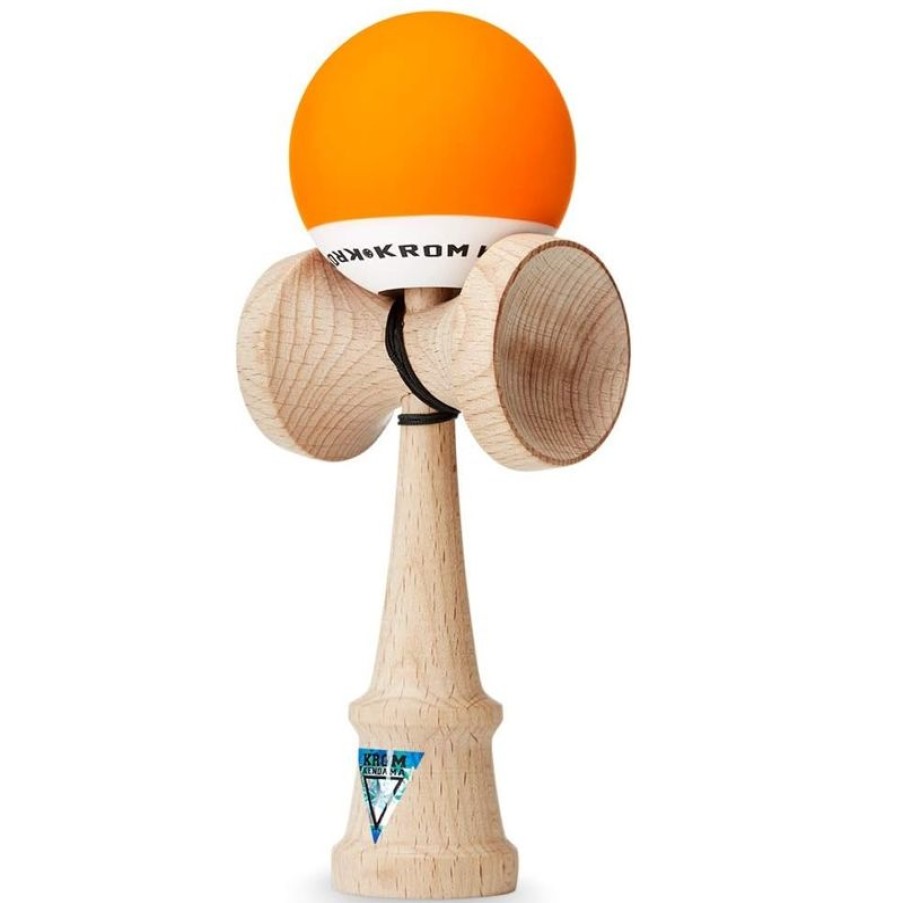 KROM Kendama Krom Kendama Pop Naranja - Krom Kendama | Diabolos Y Malabares