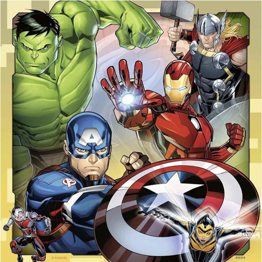 Ravensburger Puzzle Avengers 3X49 Pcs - Ravensburger | Puzzles De 20 A 48 Piezas