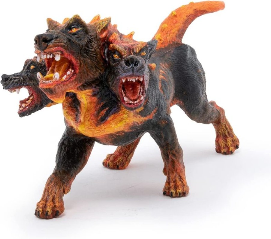 Papo Papo Fuego Negro Cerberus | Mundo De Fantasia