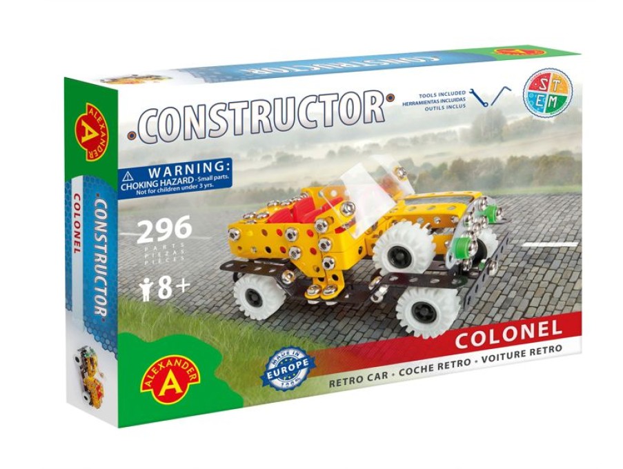 Alexander Toys Constructor Coronel - Coche Retro - Alexander Toys | Constructor