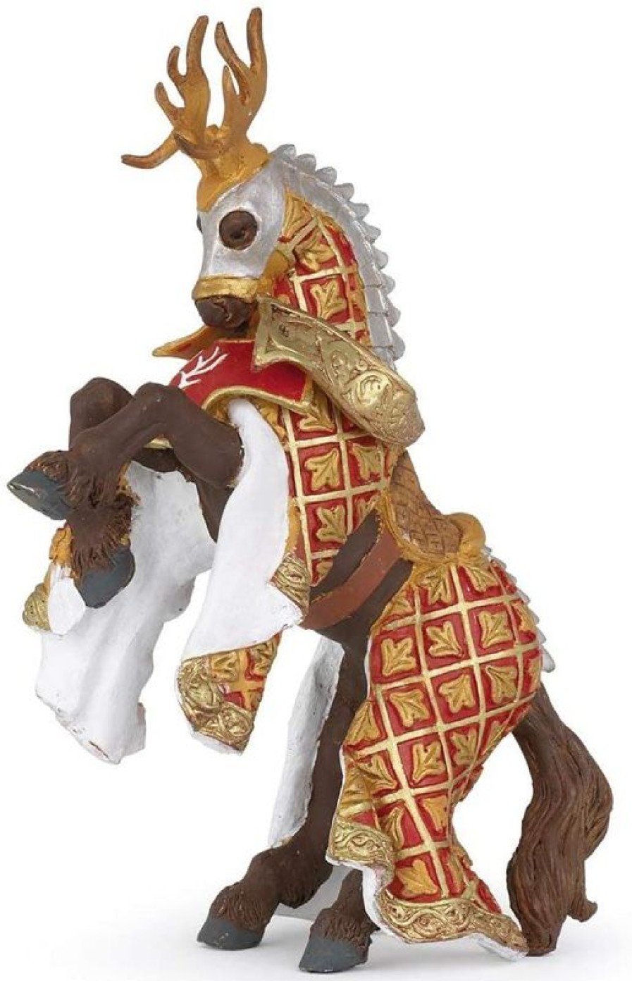 Papo Figura Del Caballo Del Maestro De Armas Con Escudo De Ciervo - Papo | Caballeros