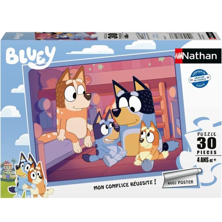 Nathan Puzzle Bluey 30 Piezas - Nathan | Puzzles De 20 A 48 Piezas