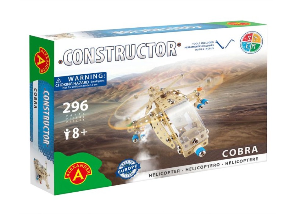 Alexander Toys Constructor Cobra - Helicoptero - Alexander Toys | Constructor