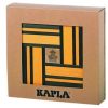 Kapla Caja De 40 Cartones Verdes Y Amarillos Con Libro - Kapla | Tablas De Madera