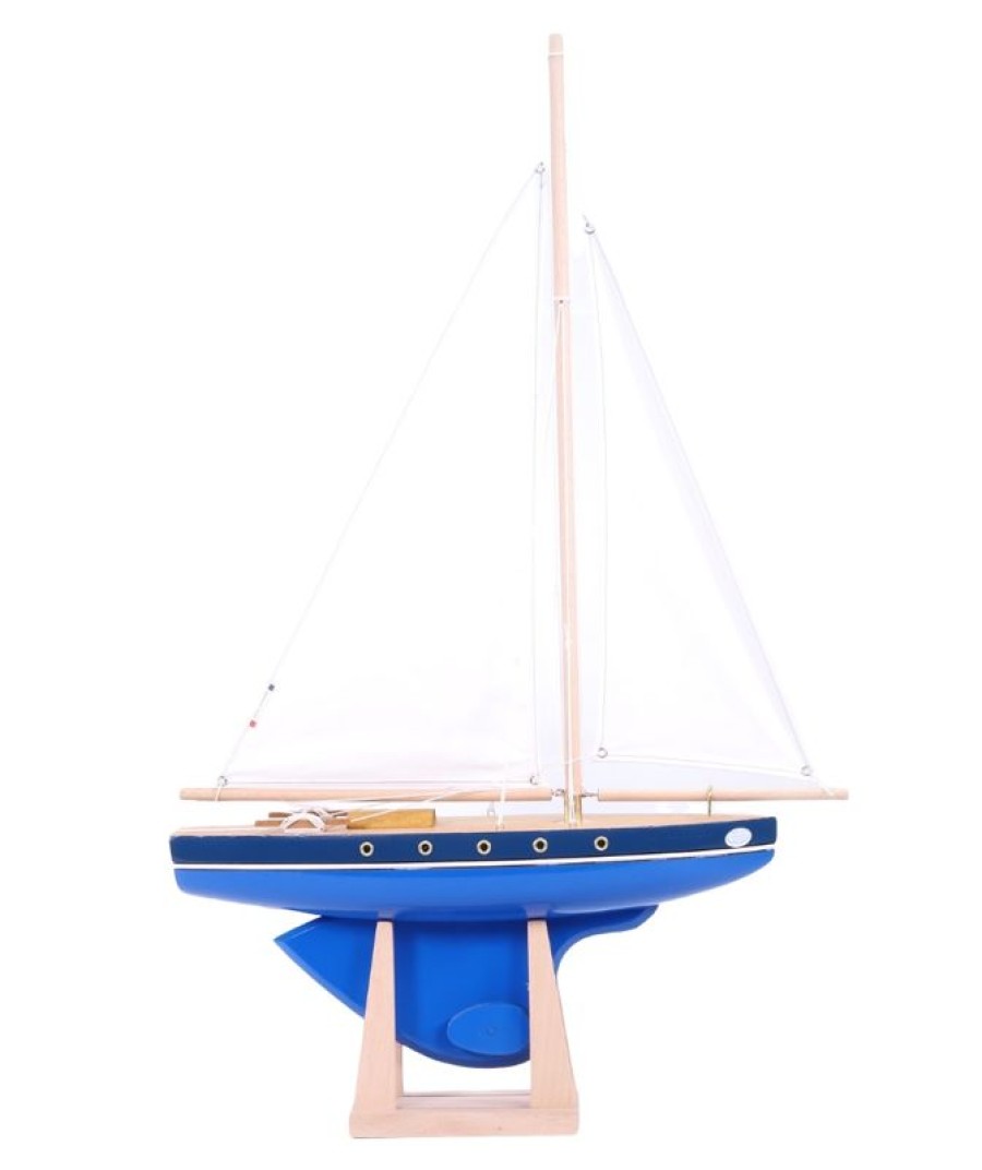 Maison Tirot Velero Le Tirot Azul 40Cm - Maison Tirot | Barcos, Juguetes Para El Agua Y La Playa