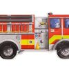 Melissa & Doug Puzzle Del Camion De Bomberos Gigante - Melissa & Doug | Puzzles De 20 A 48 Piezas