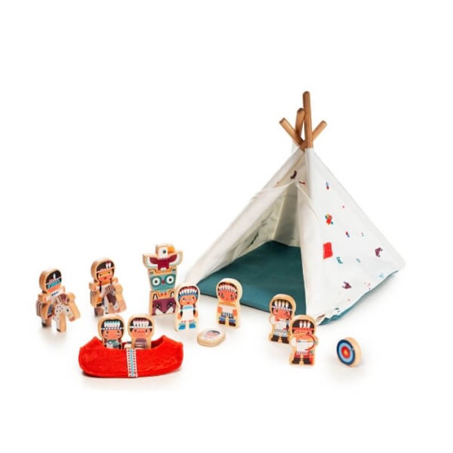 Lilliputiens El Tipi Y Los Indios - Lilliputiens | Granja, Safari Y Caballos