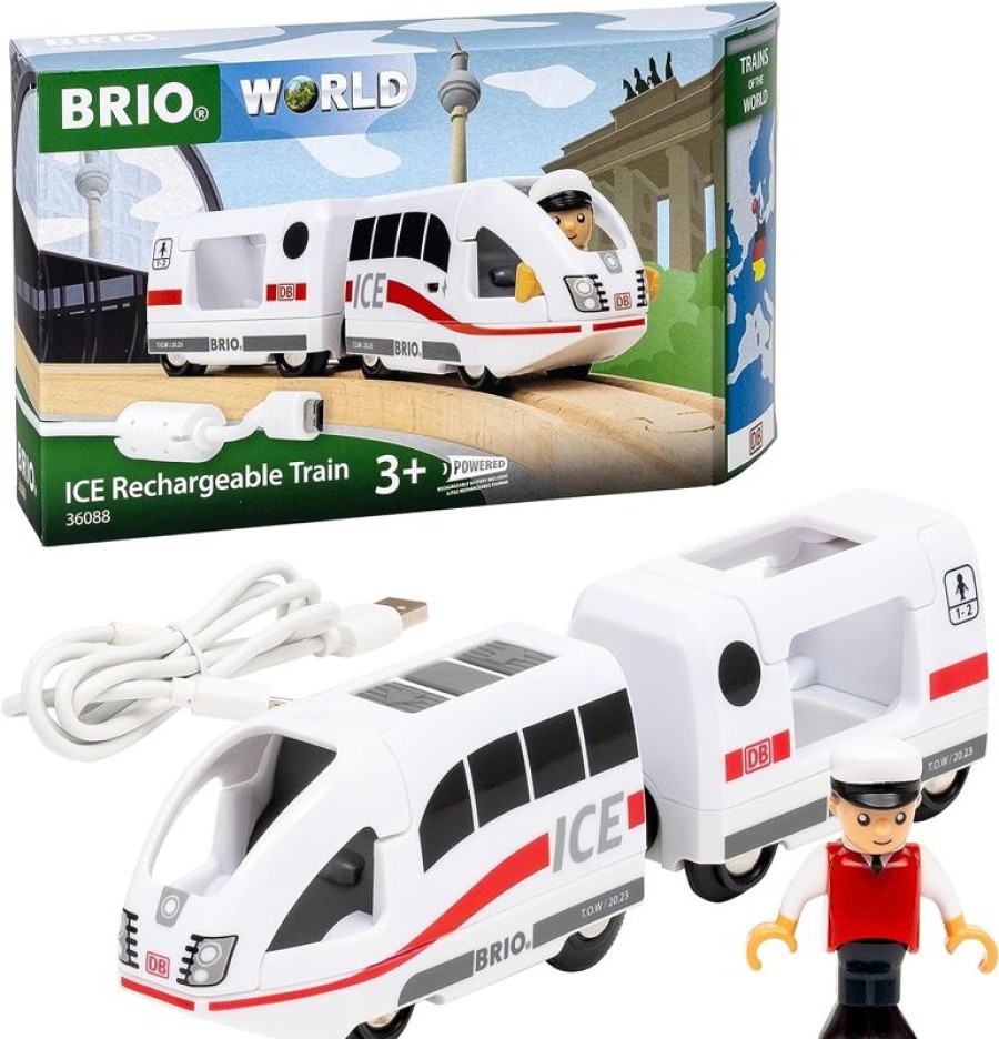 Brio Tren Recargable Ice - Brio | Locomotoras, Vagones Y Trenes Brio