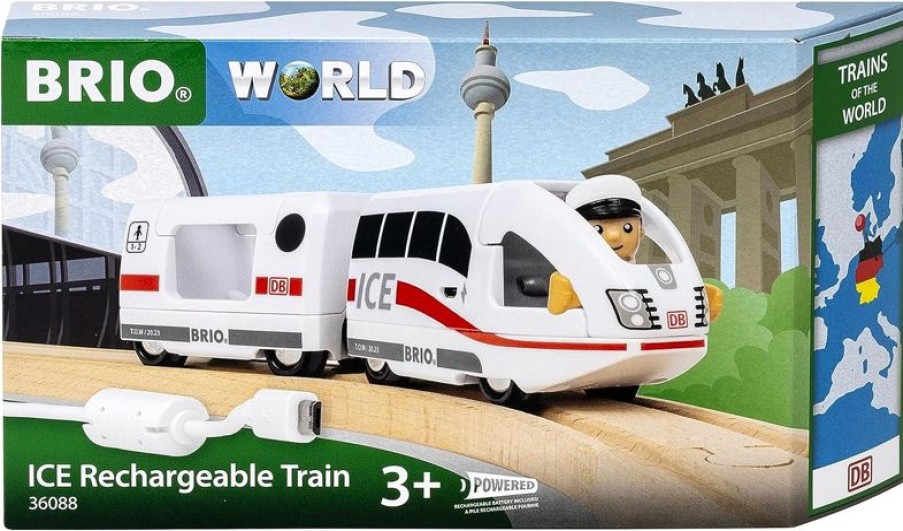 Brio Tren Recargable Ice - Brio | Locomotoras, Vagones Y Trenes Brio