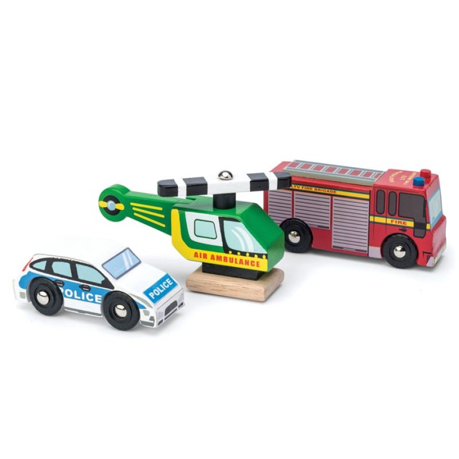 Le Toy Van Vehiculos De Emergencia - Le Toy Van | Gruas, Tractores, Aviones...