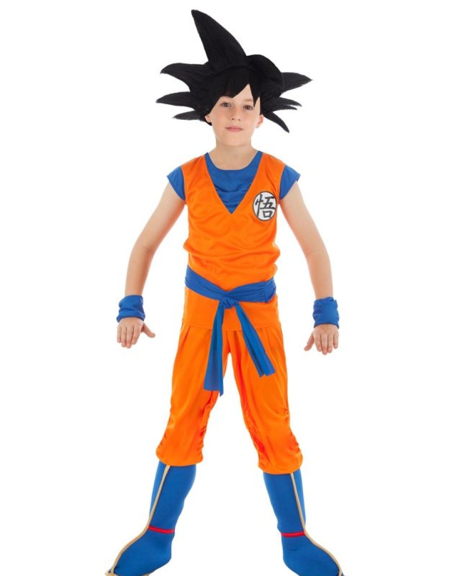 Chaks Disfraz Goku Saiyan Dragon Ball Z 140Cm - Chaks | Disfraces