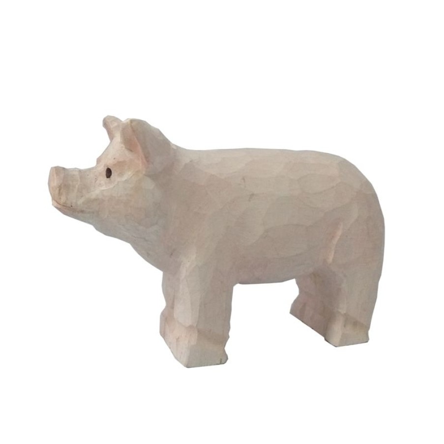 Wudimals Figura Cerdita En Madera - Wudimals | Animales De Granja