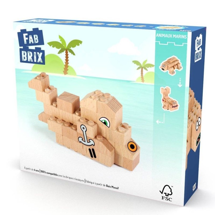 FabBrix Fabbrix Animales Marinos - Fabbrix | Bloques De Construccion