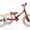 Trybike Trybike Draisienne 2 En 1 Rojo - Trybike | Draisiennes Y Bicicletas De Madera