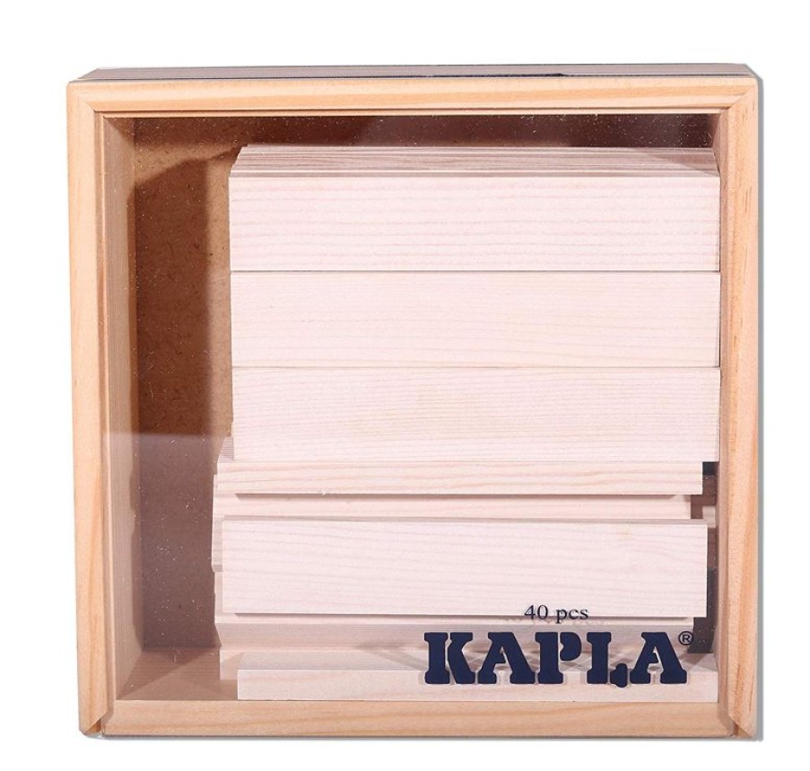 Kapla Cuadrado 40 Blanco - Kapla | Tablas De Madera