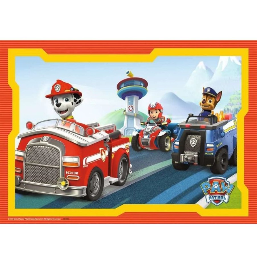 Ravensburger Puzzle Chase Y La Paw Patrol 2X12 Pcs - Ravensburger | Rompecabezas De 12 Piezas