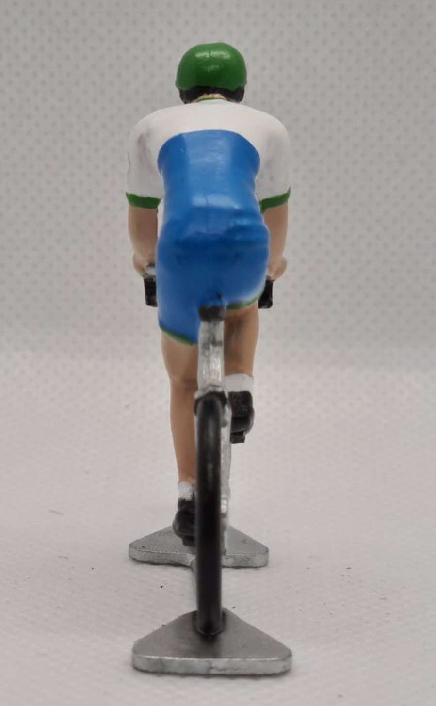 Fonderie Roger Figurita Ciclista R Maillot Verde Y Blanco Azul - Fonderie Roger | Ciclistas En Miniatura