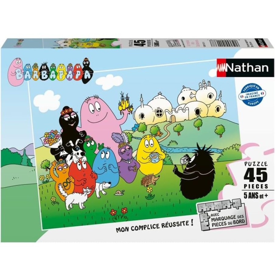 Nathan Puzzle Barbapapa 45 Piezas - Nathan | Puzzles De 20 A 48 Piezas