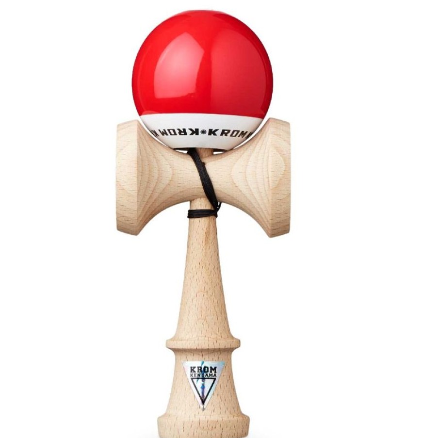 KROM Kendama Krom Kendama Pop Lol Rojo - Krom Kendama | Diabolos Y Malabares