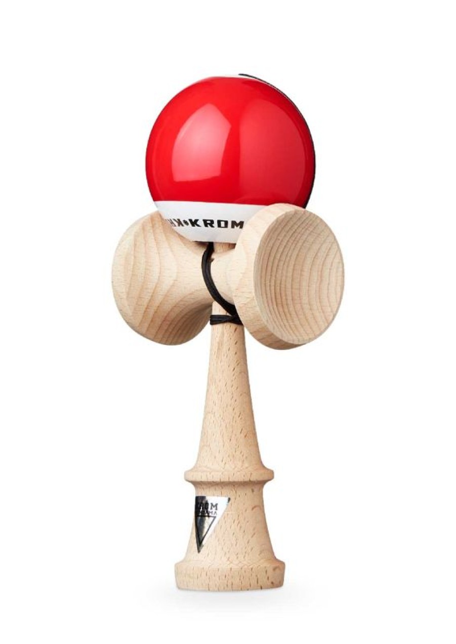 KROM Kendama Krom Kendama Pop Lol Rojo - Krom Kendama | Diabolos Y Malabares