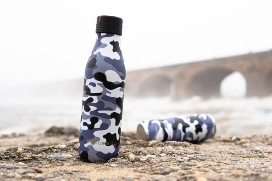 Les Artistes Paris Botella Isotermica Camuflaje 500Ml - Les Artistes Paris | Botellas Y Bolsas Isotermicas