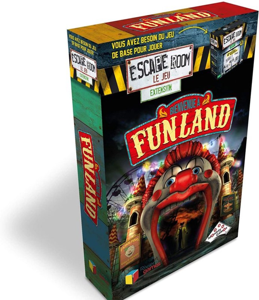 Riviera games Juegos De Escape - Pack Extension Funland - Riviera Games | Puzzles Y Rompecabezas