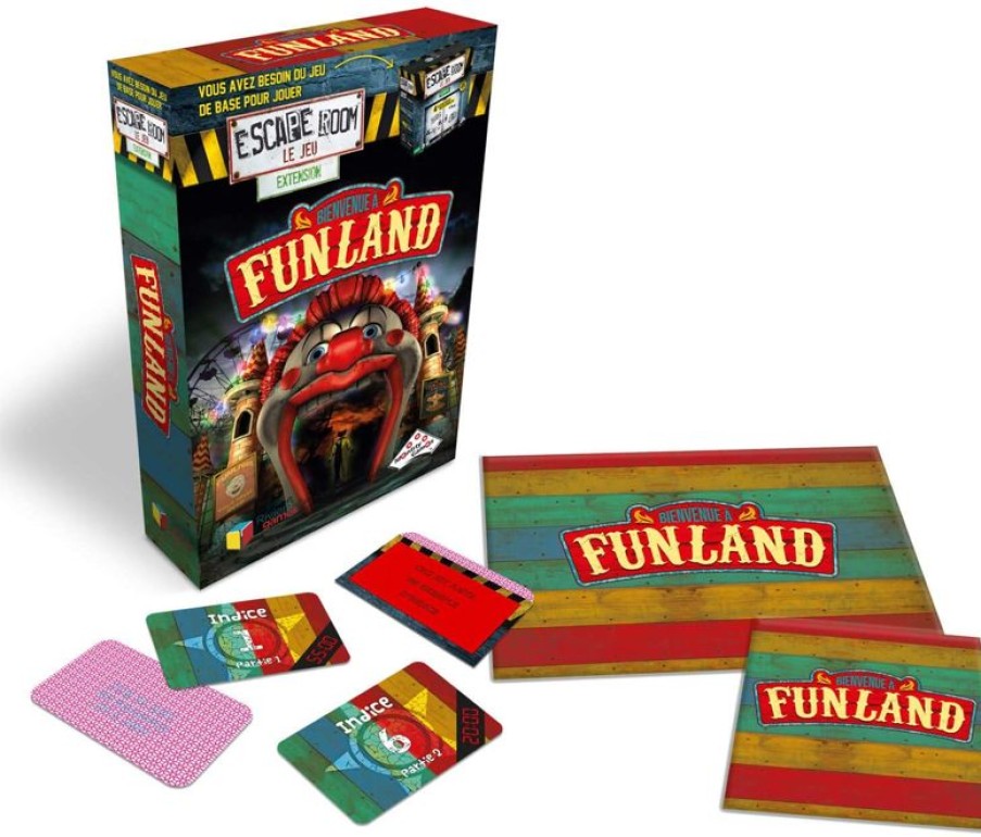 Riviera games Juegos De Escape - Pack Extension Funland - Riviera Games | Puzzles Y Rompecabezas