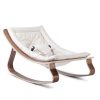 Charlie Crane Silla De Bebe Levo En Nogal - Blanco - Charlie Crane | Mobiliario De Guarderia