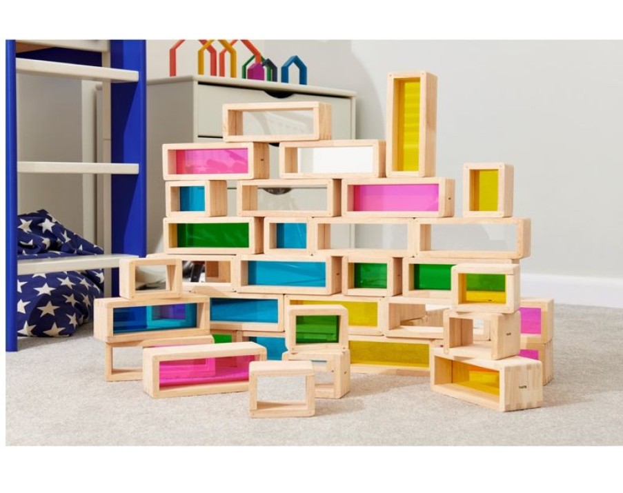 TickiT 36 Ladrillos De Construccion Arcoiris - Tickit | Juegos Montessori