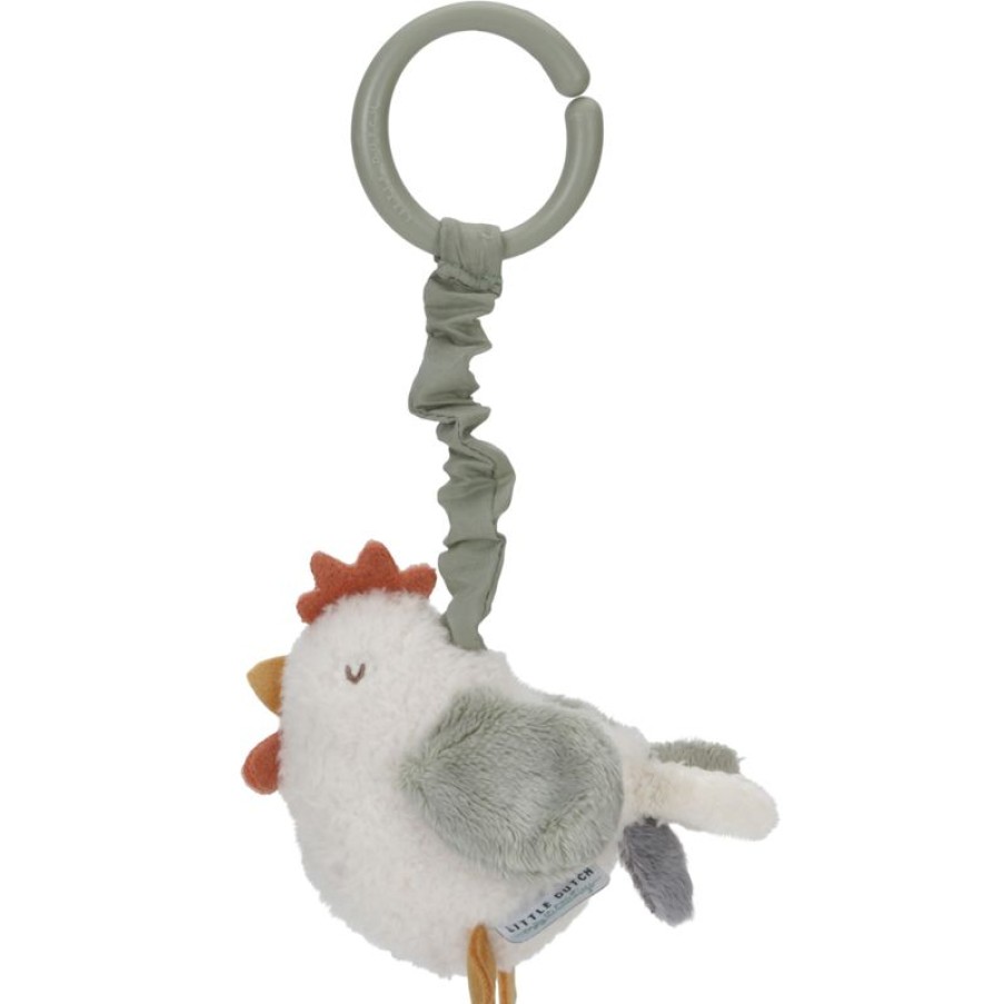 Little Dutch Peluche Pollo Vibrante Para Colgar - Little Dutch | Puertas Y Arcos De Actividad