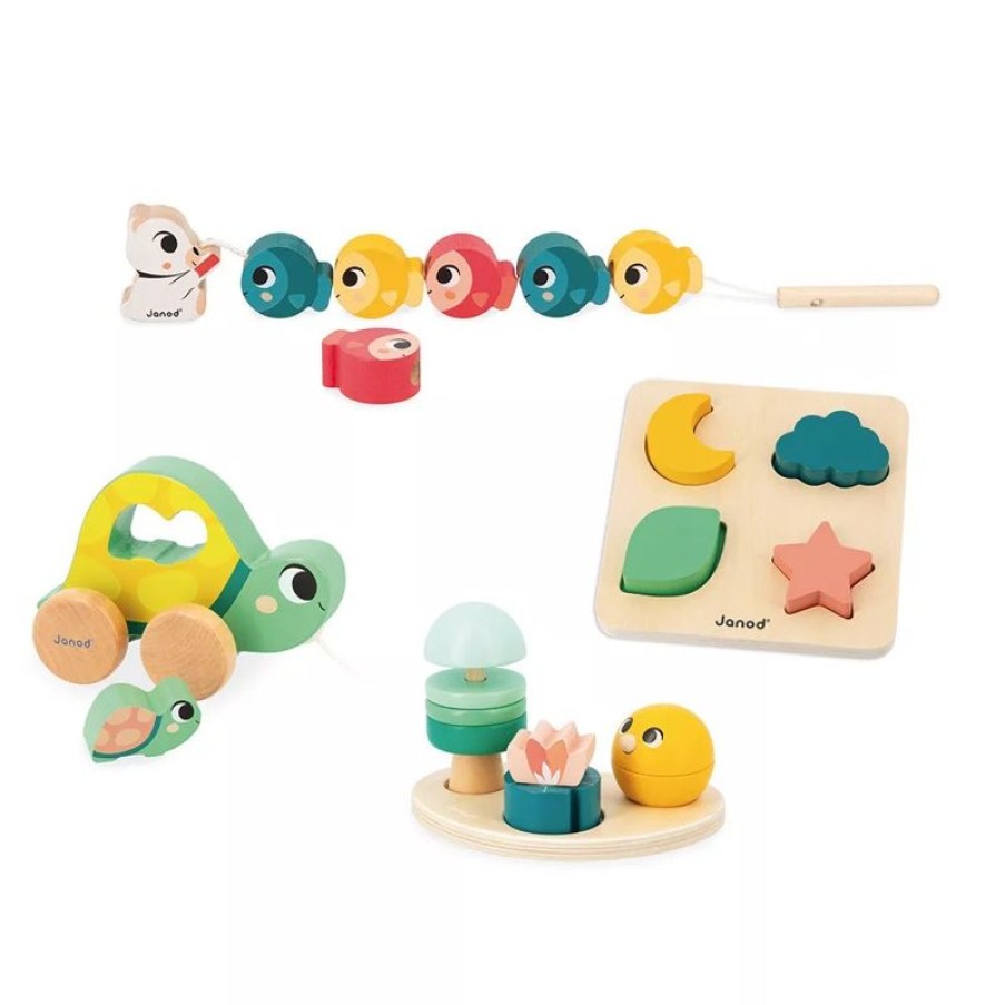 Janod Box Motricidad Fina 18 Meses - Janod | Puzzles Para Ninos