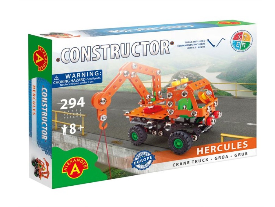 Alexander Toys Constructor Hercules - Camion Grua - Alexander Toys | Constructor