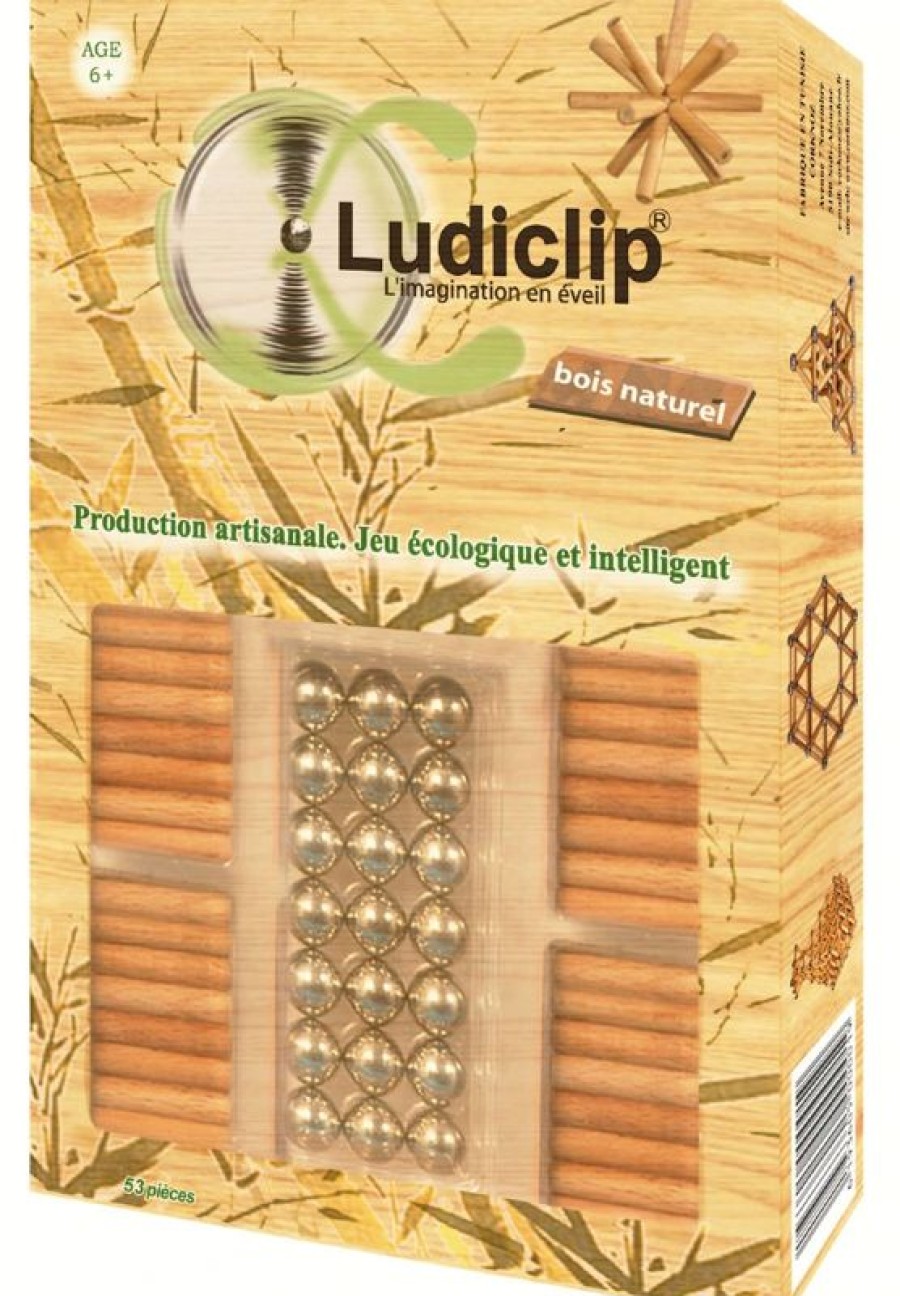 Corknoz Ludiclip Magnetico De Madera Natural - Corknoz | Otros Juegos De Construccion