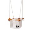 Solvej Swings Columpio De Madera Y Tela Para Bebes Blanco - Solvej Swings | Muebles De Jardin, Columpios