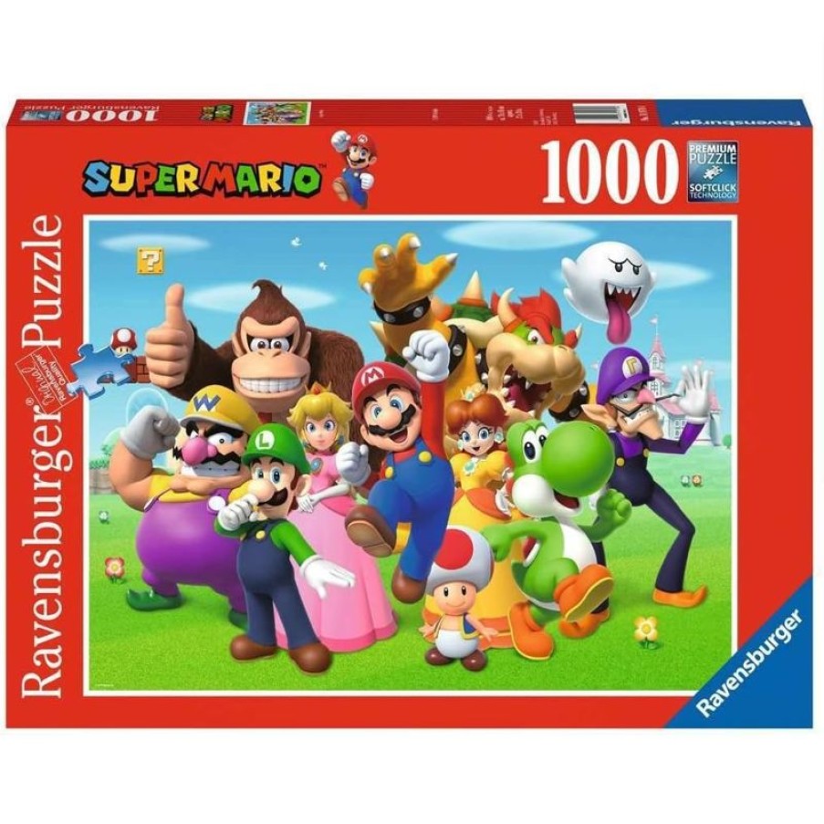 Ravensburger Puzzle Super Mario 1000 Piezas - Ravensburger | Puzzles De 250 Piezas Y Mas