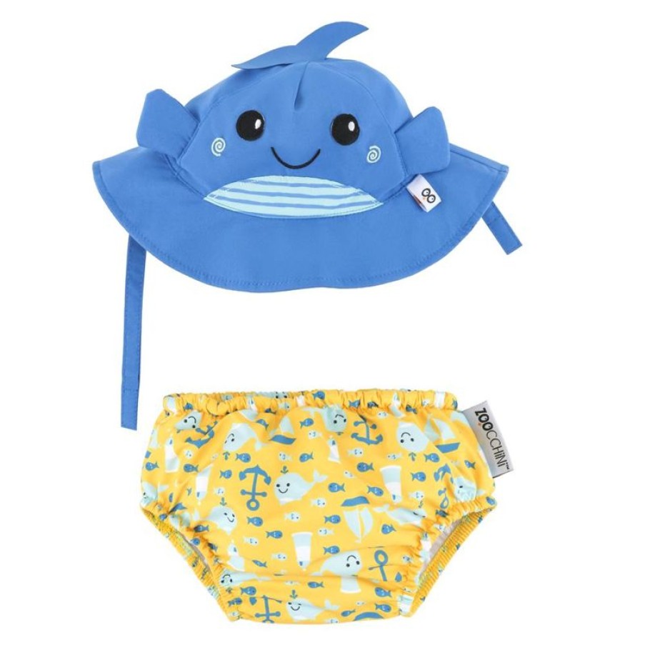 Zoocchini Maillot Y Gorra De Ballena (12-24M) - Zoocchini | Barcos, Juguetes Para El Agua Y La Playa