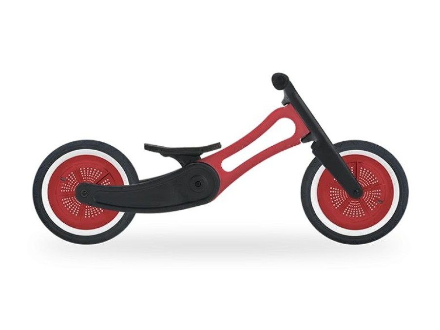 Wishbone Design Studio Patinete Wishbone Recycled Edition Rojo 3 En 1 - Wishbone Design Studio | Draisiennes Y Bicicletas De Madera