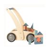 Egmont Toys Carrito Andador Con Bloques De Madera - Egmont Toys | Bloques De Construccion