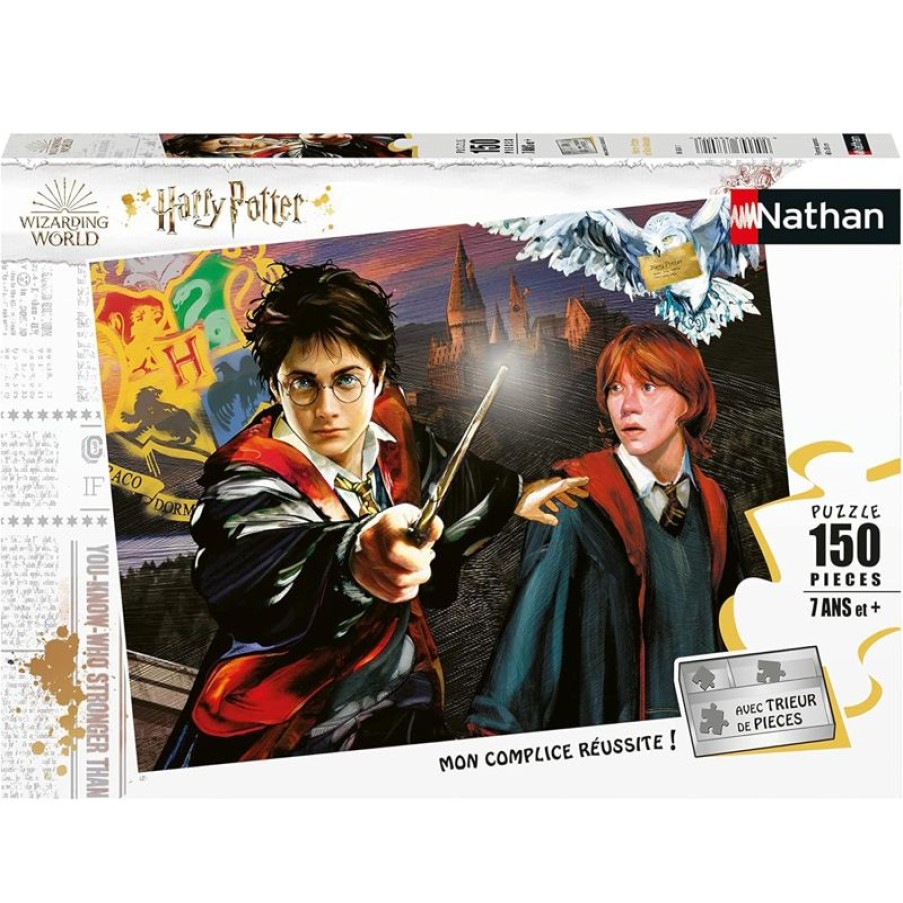 Nathan Puzzle Harry Potter Y Ron Weasley 150 Piezas - Nathan | Puzzles De 100 A 200 Piezas