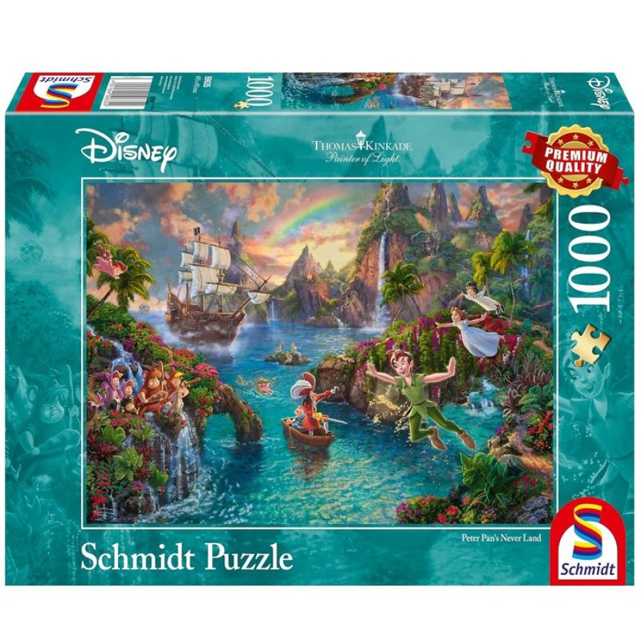 Schmidt Spiele Puzzle Peter Pan 1000 Piezas - Schmidt Spiele | Puzzles De 250 Piezas Y Mas