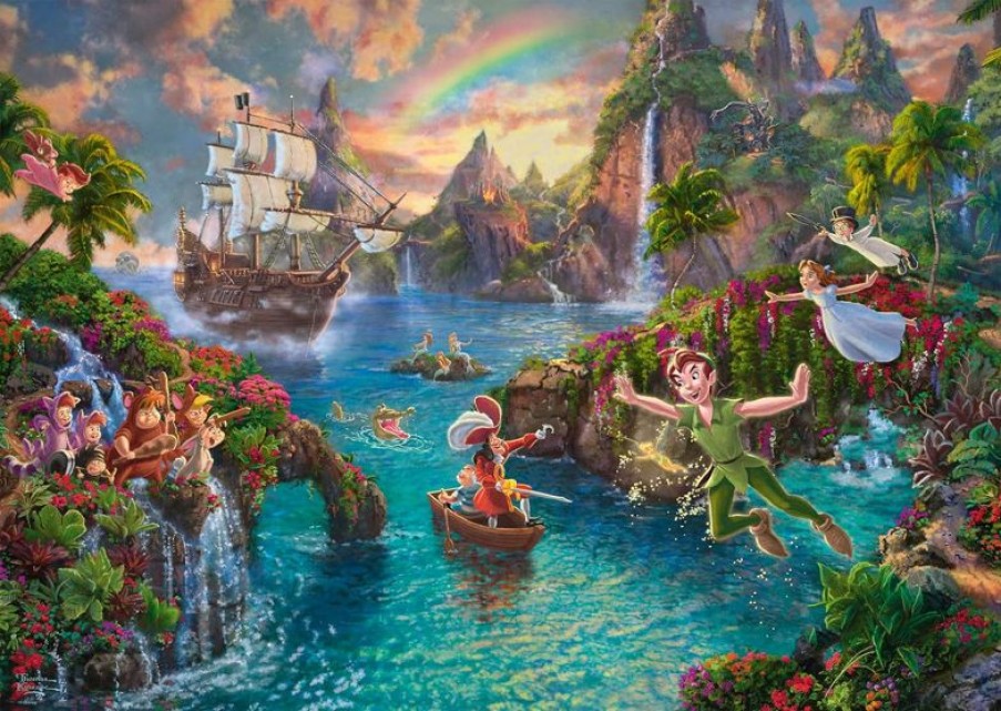 Schmidt Spiele Puzzle Peter Pan 1000 Piezas - Schmidt Spiele | Puzzles De 250 Piezas Y Mas