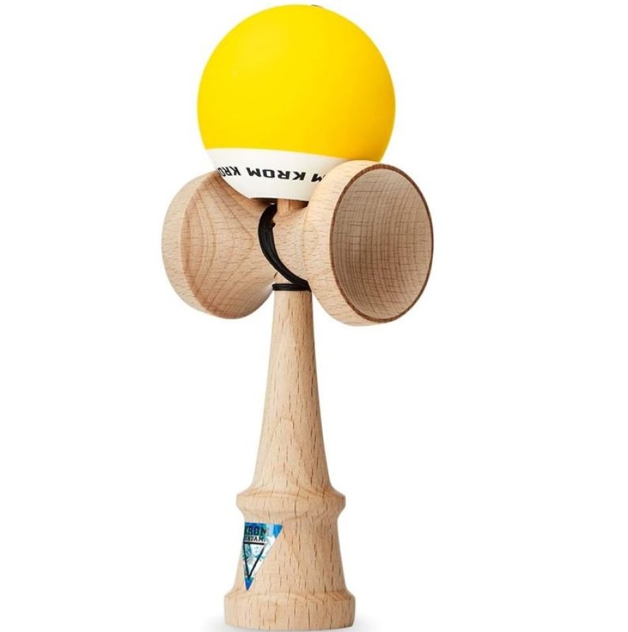 KROM Kendama Krom Kendama Pop Amarillo - Krom Kendama | Diabolos Y Malabares