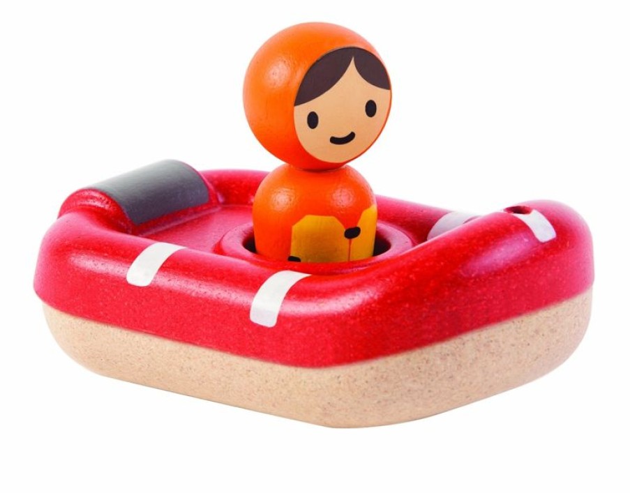 Plan Toys Bote Salvavidas De Bano - Plan Toys | Juguetes Para El Bano