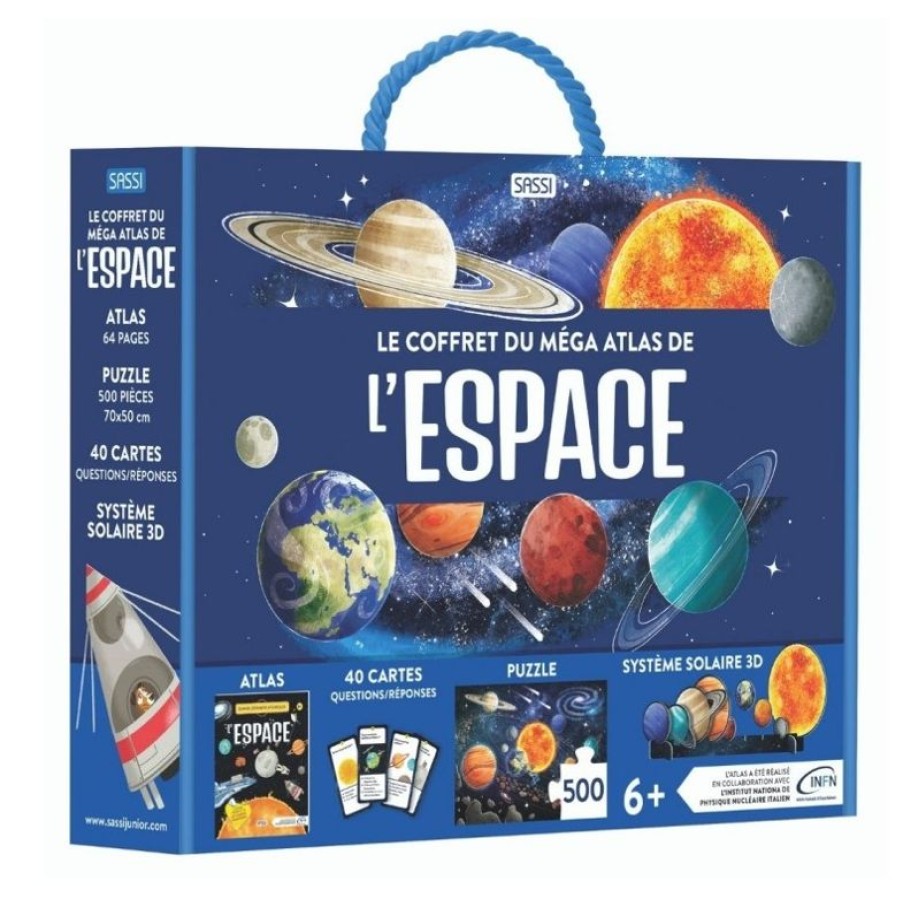 Sassi Junior Mega Atlas Espacial - Sassi Junior | Libros