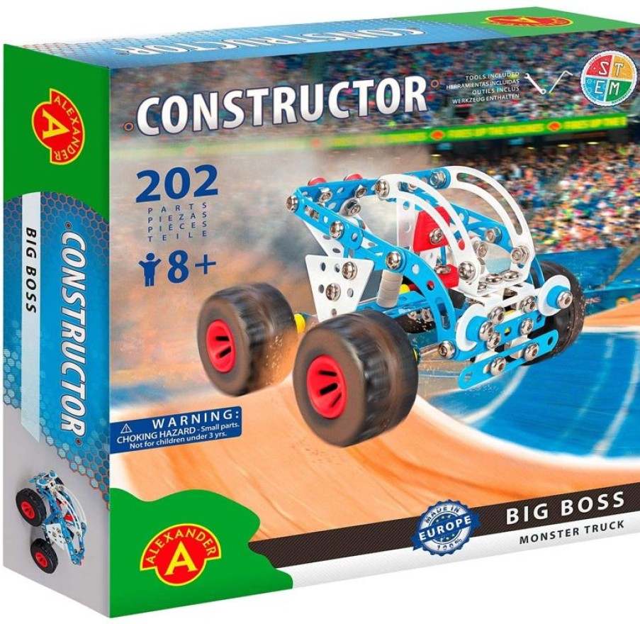 Alexander Toys Constructor Big Boss - Monster Truck - Alexander Toys | Constructor