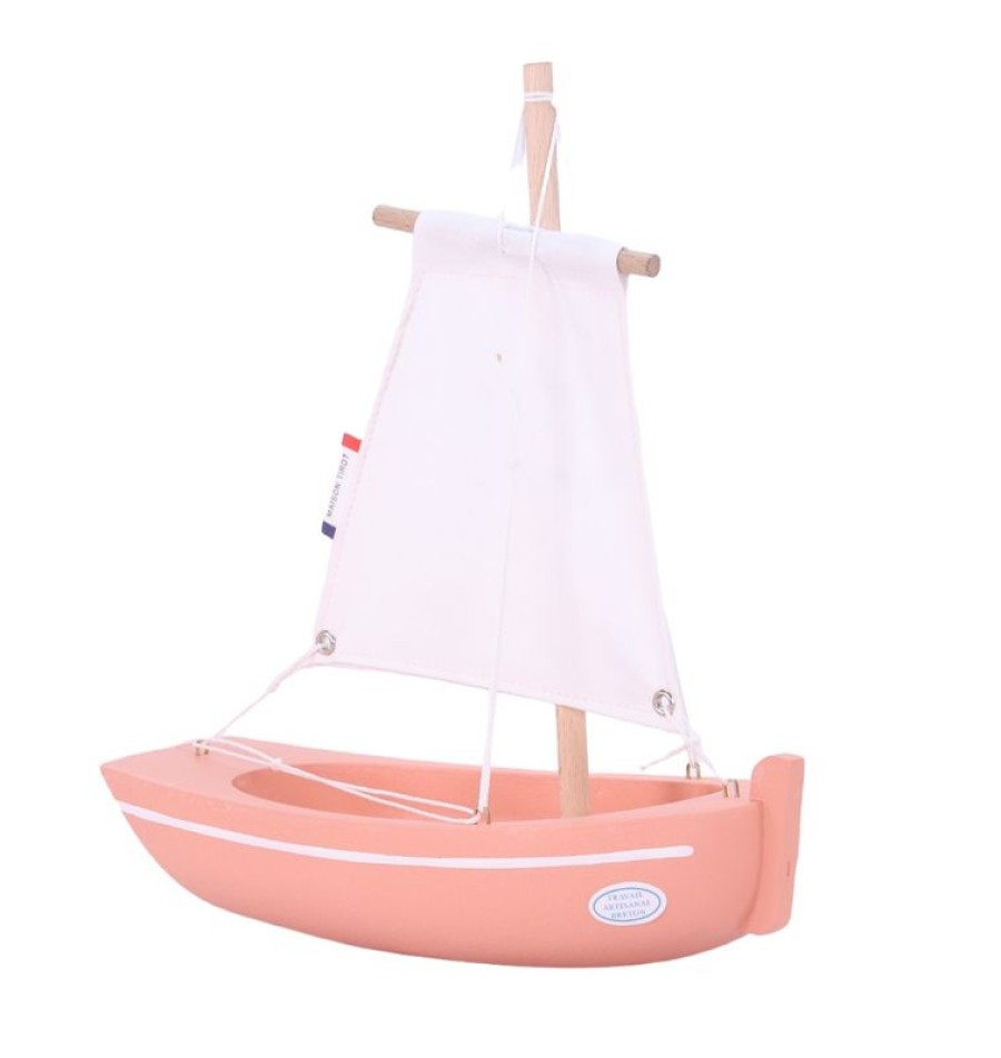 Maison Tirot Barco Le Misainier Rosa 22Cm - Maison Tirot | Barcos, Juguetes Para El Agua Y La Playa