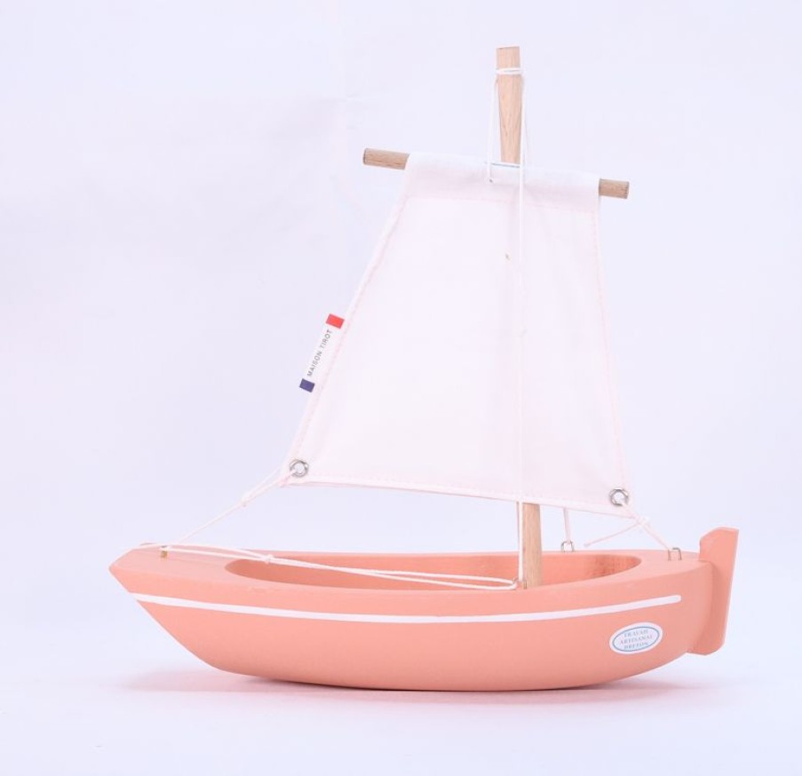 Maison Tirot Barco Le Misainier Rosa 22Cm - Maison Tirot | Barcos, Juguetes Para El Agua Y La Playa