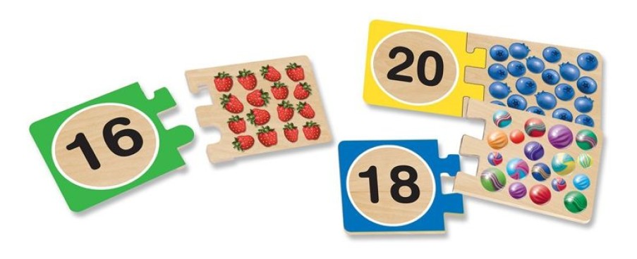 Melissa & Doug Rompecabezas De Numeros - Melissa & Doug | Aprender Divirtiendose