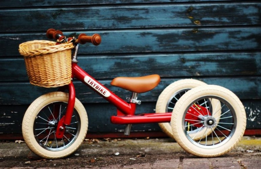 Trybike Cesta De La Bicicleta - Trybike | Draisiennes Y Bicicletas De Madera